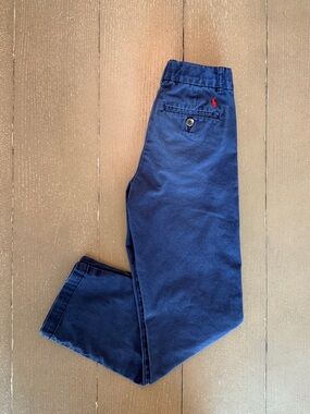 Ralph Lauren Polo Boys’ Prep School Uniform Navy Khaki Pants/Chinos • Size 8